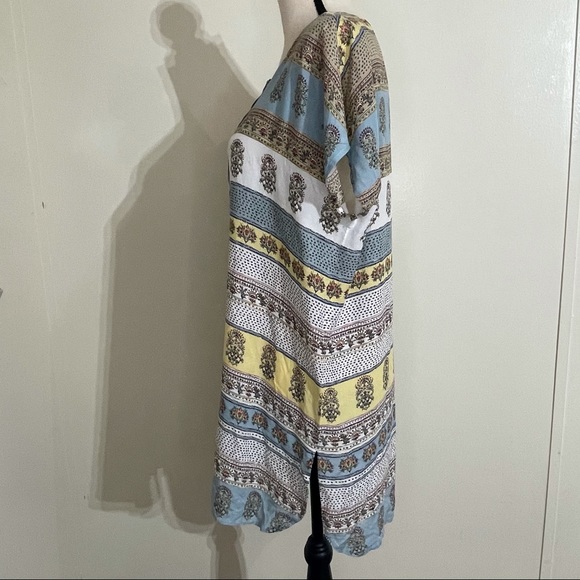 💥SOLD💥 J. Jill Multicolor Floral Print Button Down Top. Women’s size Medium - Picture 4 of 12